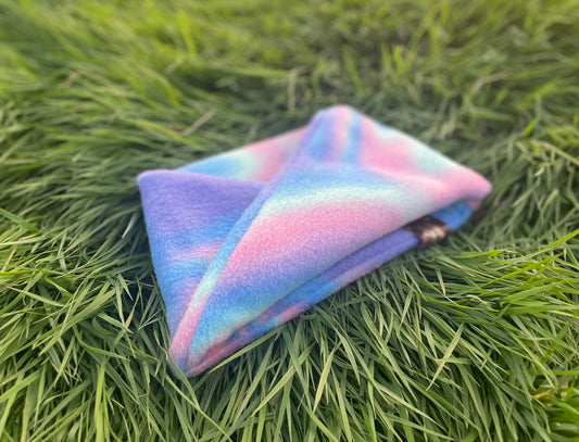 Pastel Tie Dye Infinity pet scarf